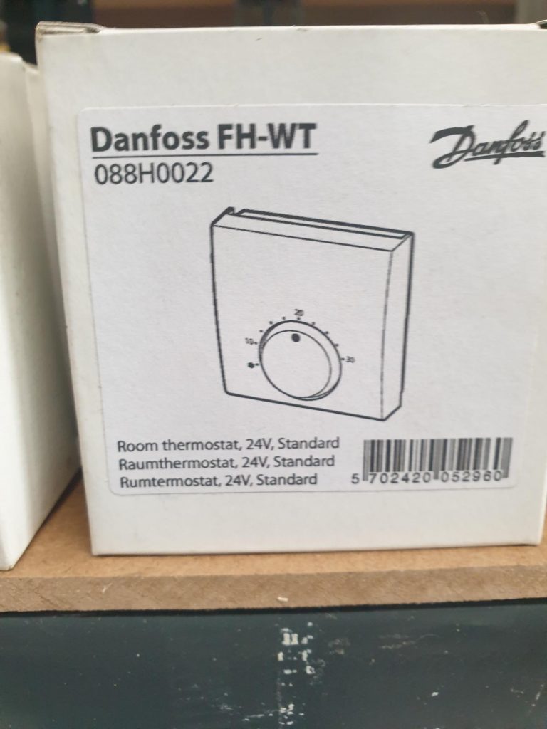 Danfoss termostat bruksanvisning